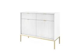 biala-komoda-104-szuflady-zloto-metal-loft-ryflowane-fronty-aureo