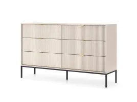 kaszmir-komoda-z-6-szufladami-czarny-metal-loft-ryflowane-fronty-aureo