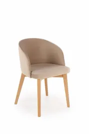 nowoczesne-krzeslo-flavio-2-bezowe-nogi-brazowe