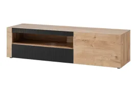 szafka-rtv-aron-dab-ribbeck-czarny-mat-ryflowany