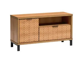 nowoczesna-mala-szafka-rtv-stojaca-dab-karmel-jodelka-metalowe-nogi-fonti