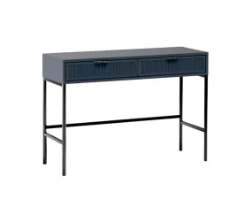 nowoczesna-toaletka-ryflowane-fronty-metalowe-nogi-indigo-granat