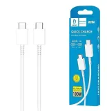kabel-denmen-usb-typ-c-usb-typ-c-1-m-bialy-100w-zlacza-usb-typ-c-usb-typ-c