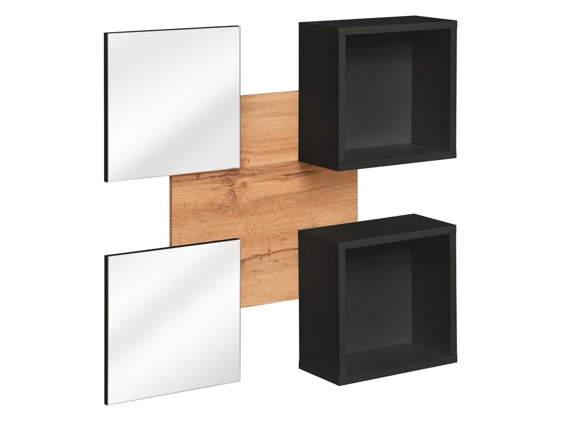 panel-scienny-z-lustrem-do-garderoby-easy-typ-07-wotan-czarny