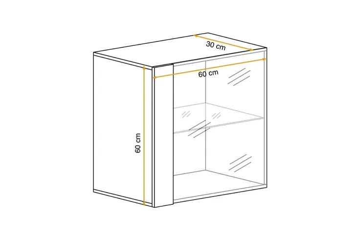 witryna-wiszaca-czarny-polysk-switch-60-cm-led-kolor-frontow-czarny