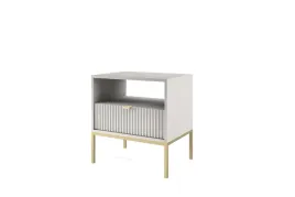 szara-szafka-nocna-stolik-szuflada-zloto-metal-loft-ryflowane-fronty