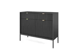czarna-komoda-104-szuflady-czarny-metal-loft-ryflowane-fronty-aureo