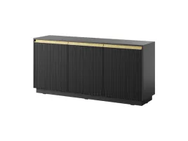 komoda-moderno-154-luksus-design-polaczenie-czerni-i-zlota-frezowane-fronty