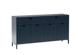 nowoczesna-komoda-ryflowane-fronty-indigo-ciemny-niebieski-styles