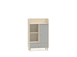 komoda-z-szuflada-80-cm-lumi-04-polki-szara-bez-pokoj-dzieciecy