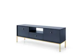 elegancka-szafka-rtv-mono-granat-zlote-metalowe-nogi-loft-szafka-telewizor