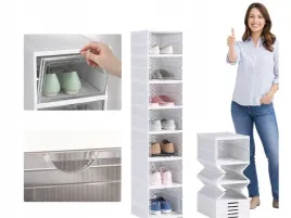 pudelka-na-buty-skladane-modulowe-przezroczyste-drzwiczki-wentylacja-biale