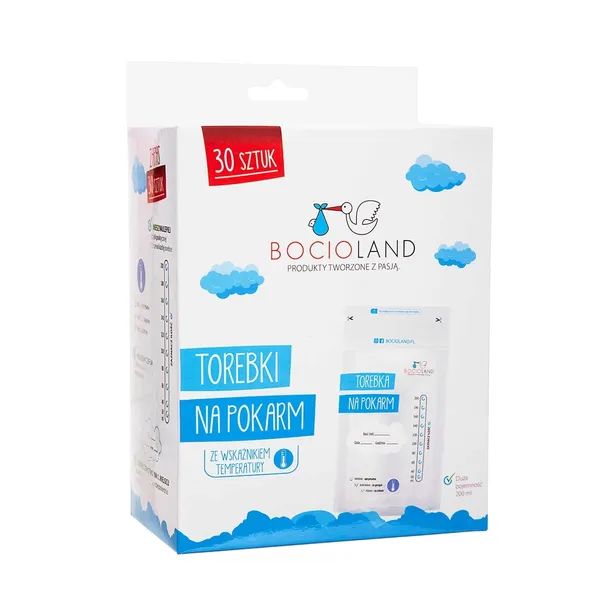 Saszetki na pokarm Bocioland 30 szt. 200 ml