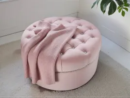 pufa-okragla-rozowa-100-cm-pikowana-tapicerowana-do-toaletki