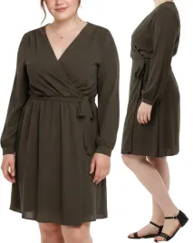 sukienka-midi-kopertowa-brazowa-elegancka-kolory-marszczenia-rozmiar-46