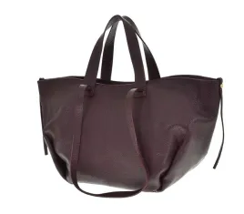 torebka-shopper-bordowa-duza-skorzana-a4-na-ramie-vera-pelle-skora-wloska