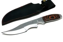 noz-mysliwski-bowie-taktyczny-recznie-wykonany-stal-d2-micarta-skora-etui