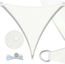 umi-zagiel-przeciwsloneczny-3x3x3m-wodoodporny-trojkatny-kremowy