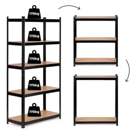 regal-metalowy-magazynowy-180x90x40-cm-do-garazu-piwnicy-5-polek-875-kg