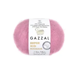 wloczka-gazzal-super-kid-mohair-64412-rozowy-25gr-237m