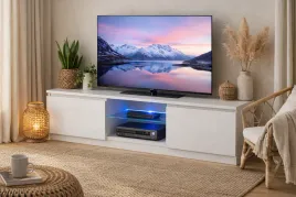 szafka-rtv-biala-120cm-led-polka-szklana-solidna-cichy-domyk-producent