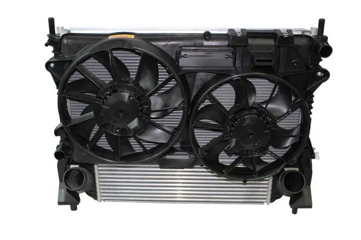 Komplet Chłodnic + Wentylator FORD MUSTANG 2015- 2.3 Ecoboost FR3Z8C607B
