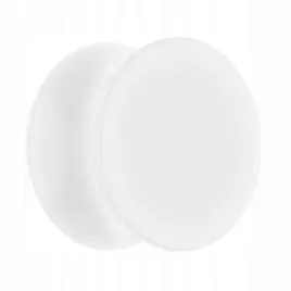 plug-akrylowy-drum-siodlowy-piercing-tunele-rozpychacze-do-uszu-bialy-12mm