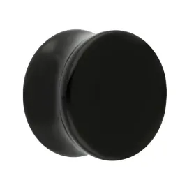 plug-akrylowy-drum-siodlowy-piercing-tunele-rozpychacze-do-uszu-czarny-18mm