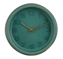 zegar-scienny-okragly-nowoczesny-butelkowa-zielen-27-cm-1szt