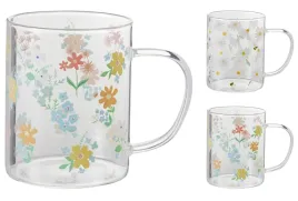 kubek-szklany-transparentny-w-kwiatki-wiosenny-420ml-1szt