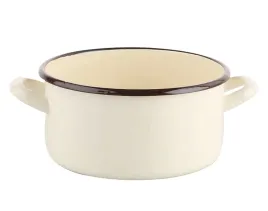 rondelek-metalowy-emaliowany-garnek-klasyczny-bezowy-29l-1szt