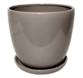 doniczka-ceramiczna-z-podstawka-bezowa-ozdobna-na-kwiaty-18-cm