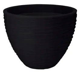 doniczka-oslonka-plastikowa-antracyt-ryflowana-40-cm-1szt