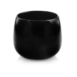 oslonka-na-doniczke-ceramiczna-kula-czarna-ozdobna-15-cm