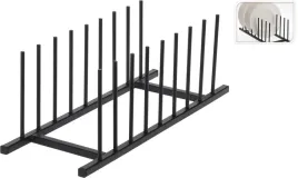 suszarka-na-talerze-metalowa-czarna-ozdobna-34-x-12-cm