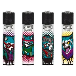 4-x-zapalniczka-gazowa-clipper-racoons-cala-kolekcja