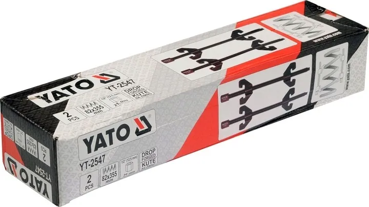 sciagacz-do-sprezyn-82x355-2szt-kuty-marka-yato-stan-nowy