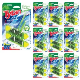 10-x-kostka-zawieszka-toaletowa-4w1-do-wc-tytan-green-water-2x40g-promocja