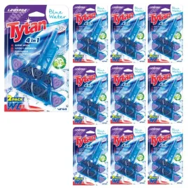 10-x-kostka-toaletowa-4w1-do-wc-tytan-blue-water-lawenda-2x40g-promocja