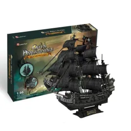 puzzle-3d-cubic-fun-okret-piracki-zemsta-krolowej-anny-xl-308-elementow