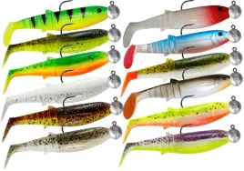 gumy-cannibal-savage-gear-zestaw-125cm-12szt