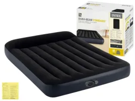 materac-dmuchany-welurowy-do-spania-dwuosobowy-lozko-z-pompka-230v