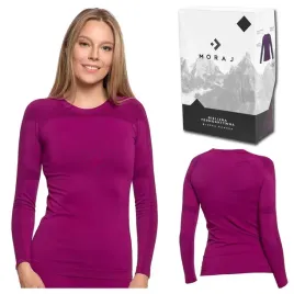bluzka-koszulka-damska-bielizna-termoaktywna-moraj-termiczna-bezszwowa