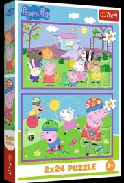 puzzle-2x24el-peppa-na-placu-zabaw-trefl-34435-tr