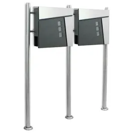 podwojna-skrzynka-na-listy-pocztowa-2szt-na-stojaku-zewnetrzne