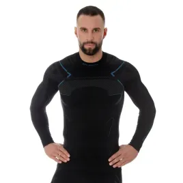 koszulka-termoaktywna-meska-brubeck-thermo-czarna