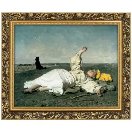 obraz-babie-lato-chelmonski-zlota-rama-makowka-40x50-cm