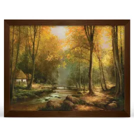 reprodukcja-las-jesienia-z-konarski-w-ramie-30x40-cm-drewnianej