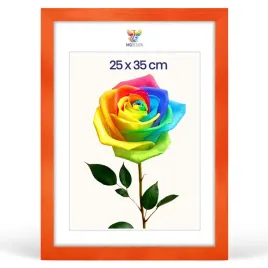 ramka-na-zdjecia-25-x-35-cm-pomaranczowa-z-naturalnego-drewna