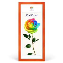 ramka-na-zdjecia-20-x-50-cm-pomaranczowa-z-naturalnego-drewna